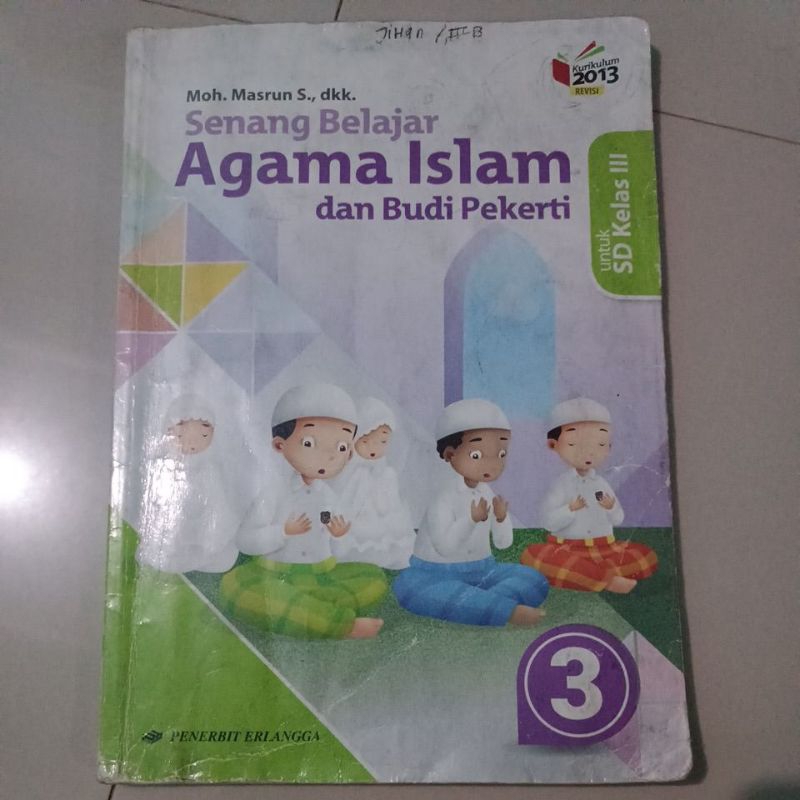 buku agama Islam bekas kelas 3sd