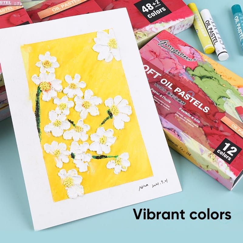 

RB Giorgione Crayon Artist Pastel / Soft Oil Pastel /12/24/36/48 Warna Colors G-OP