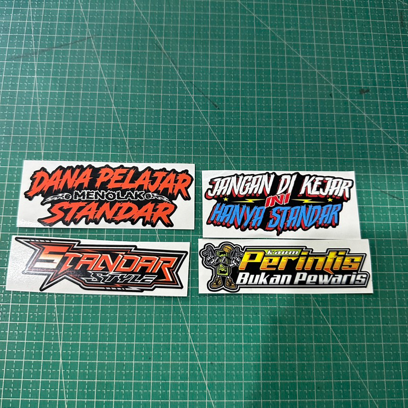 

STIKER DANA PELAJAR MENOLAK STANDAR