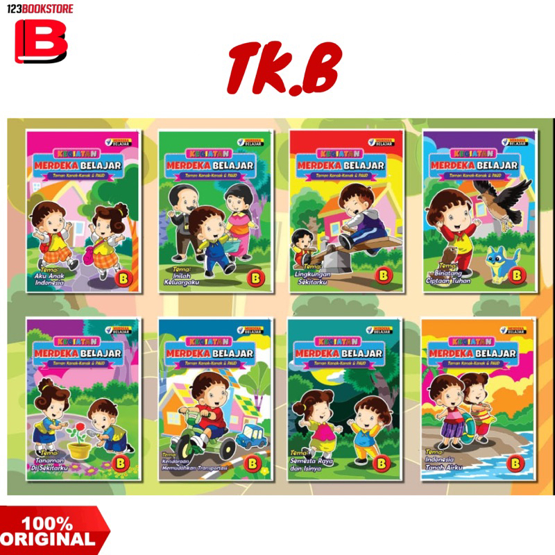 Buku Paket  TK/PAUD Kurikulum Merdeka Belajar / Umum