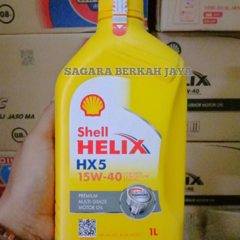 Oli shell helix HX5 1 liter