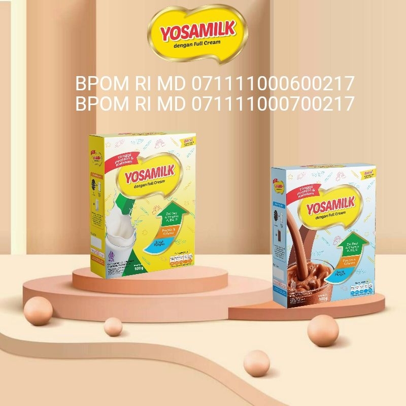 

Yosamilk susu penggemuk badan premium 500gr