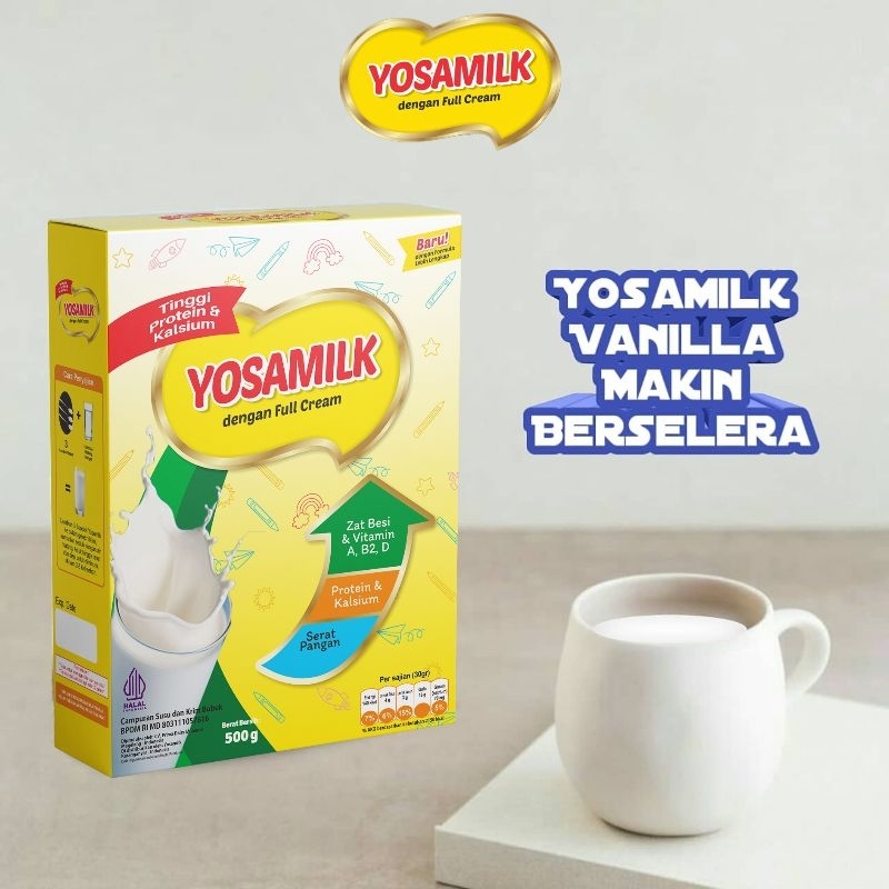 

Sekar_Shop07 () Yosamilk Bpom Susu Premium Gemuk Badan 500 Gram Anak Dan Dewasa