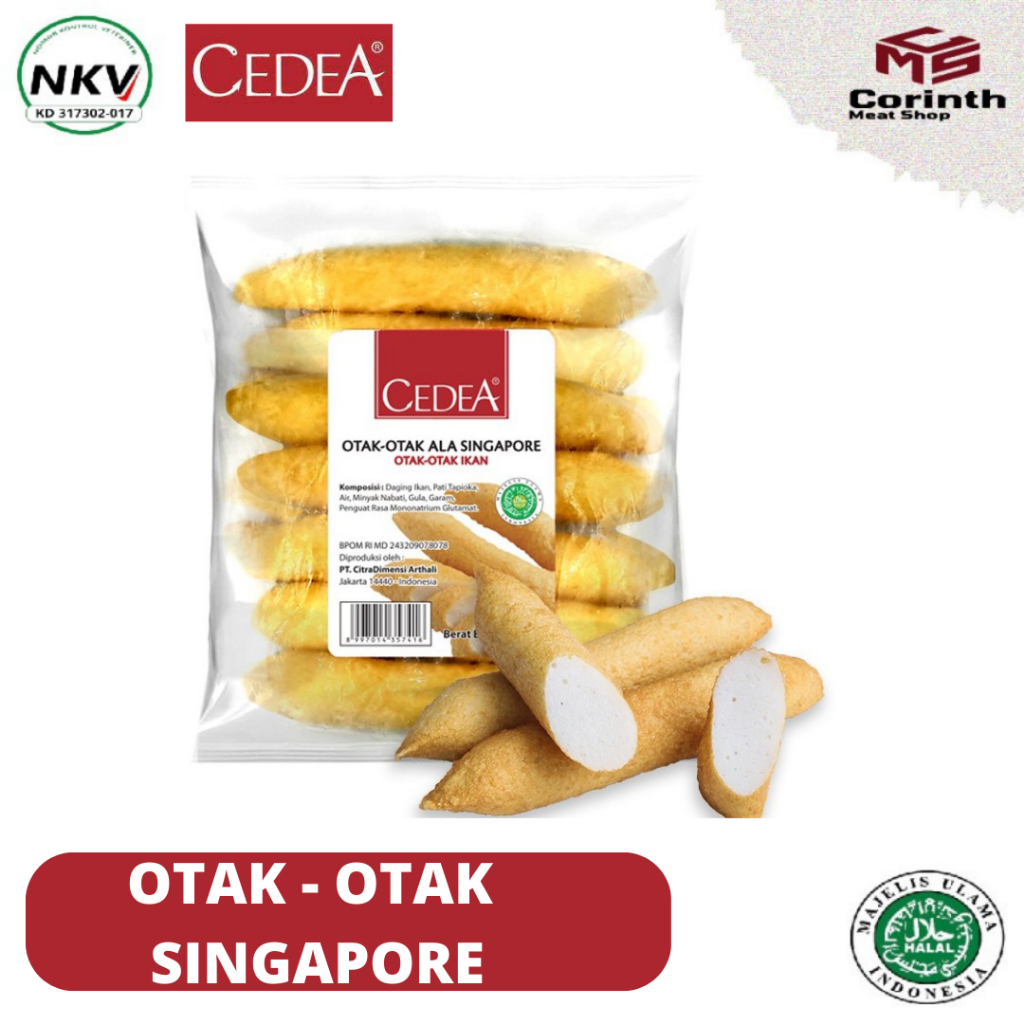 

CEDEA Otak - Otak Singapore 500gr