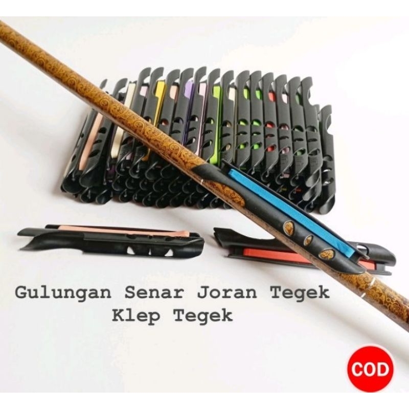 Gulungan senar joran tegek
