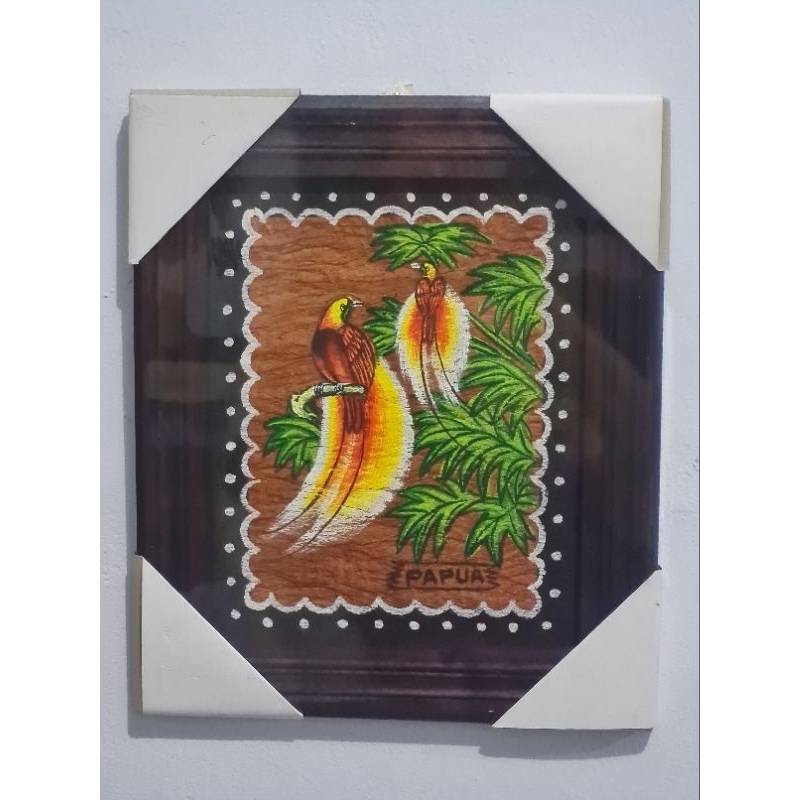 Lukisan Cendrawasih Papua