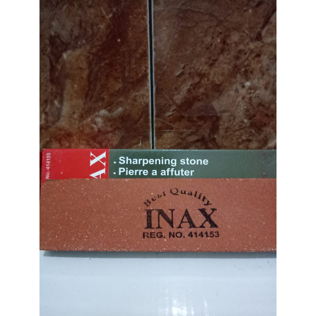 Batu Gosok Inax / Batu Asah Inax 8" / Pengasah Pisau Inax 8"