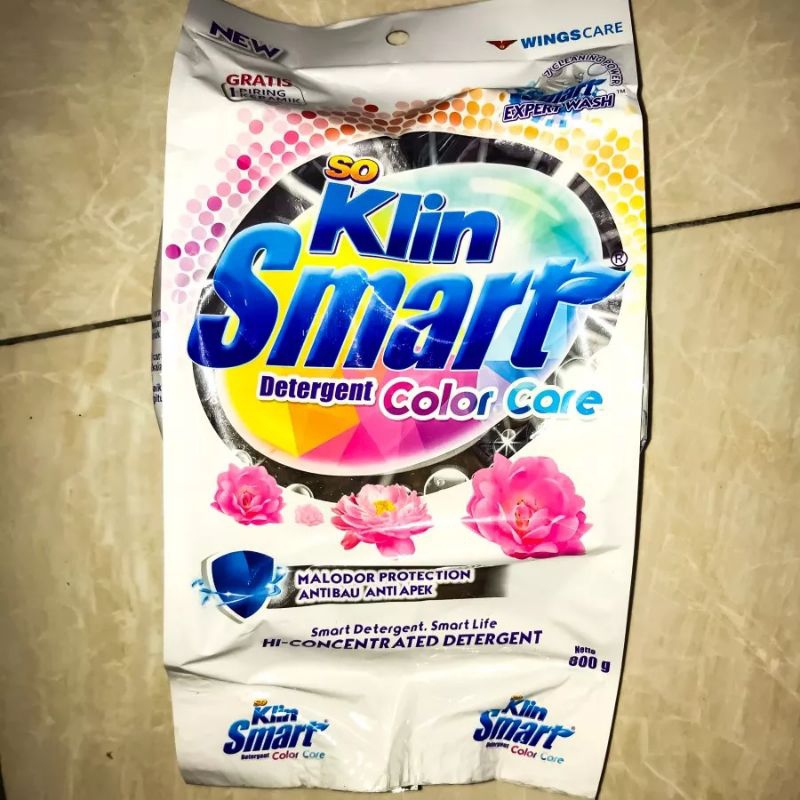 Soklin Smart 800gram/smart white colour care