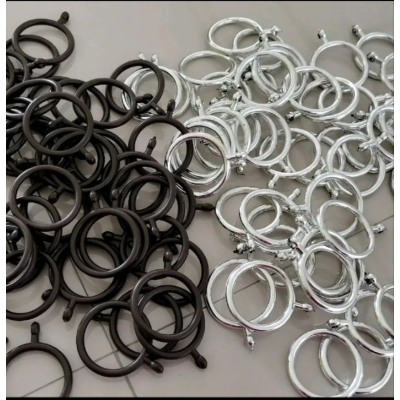 Ring Cincin Rolet Gorden Cincin rel gorden bulat cincin gorden untuk gantungan gorden plisket kawat 