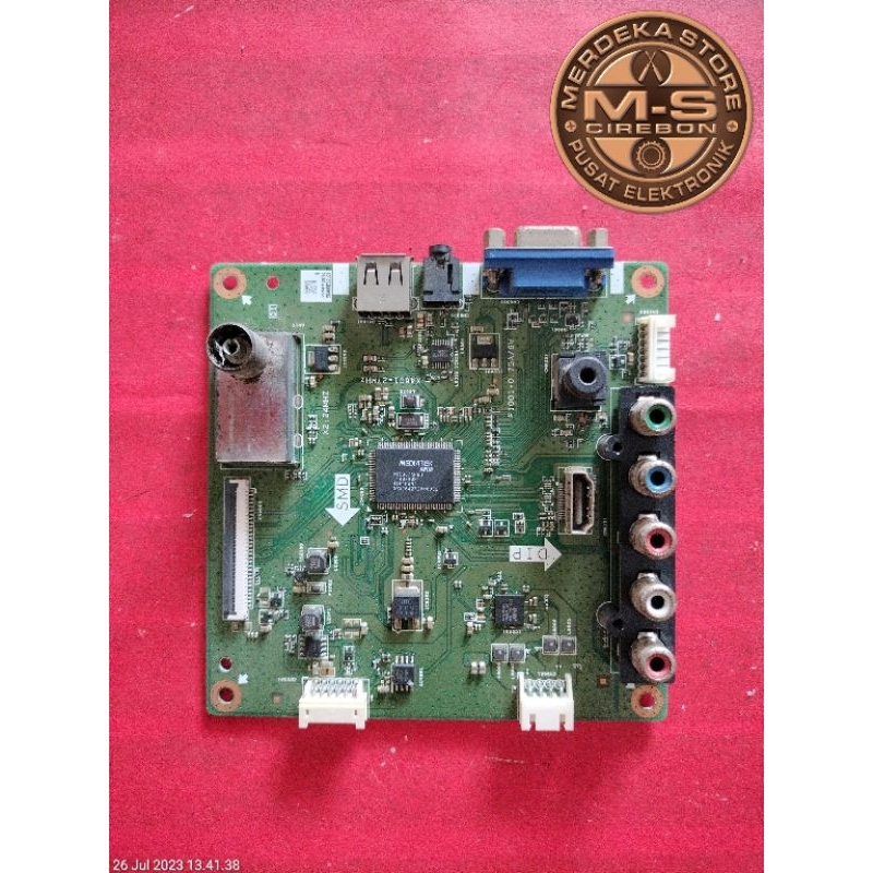 Mb mainboard module mesin tv SHARP 24LE5071