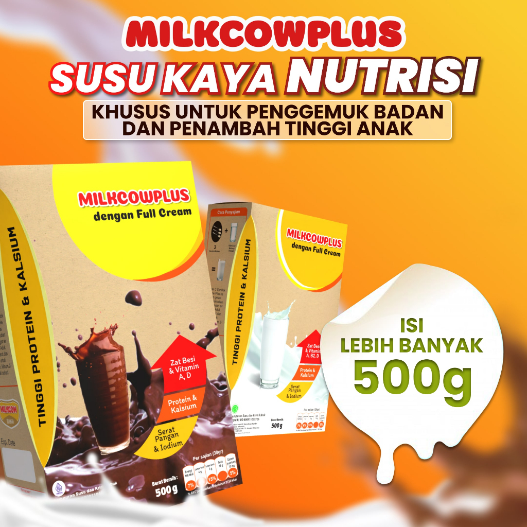

MILKCOWPLUS All Varian | Susu Gemuk Badan & Tinggi Badan