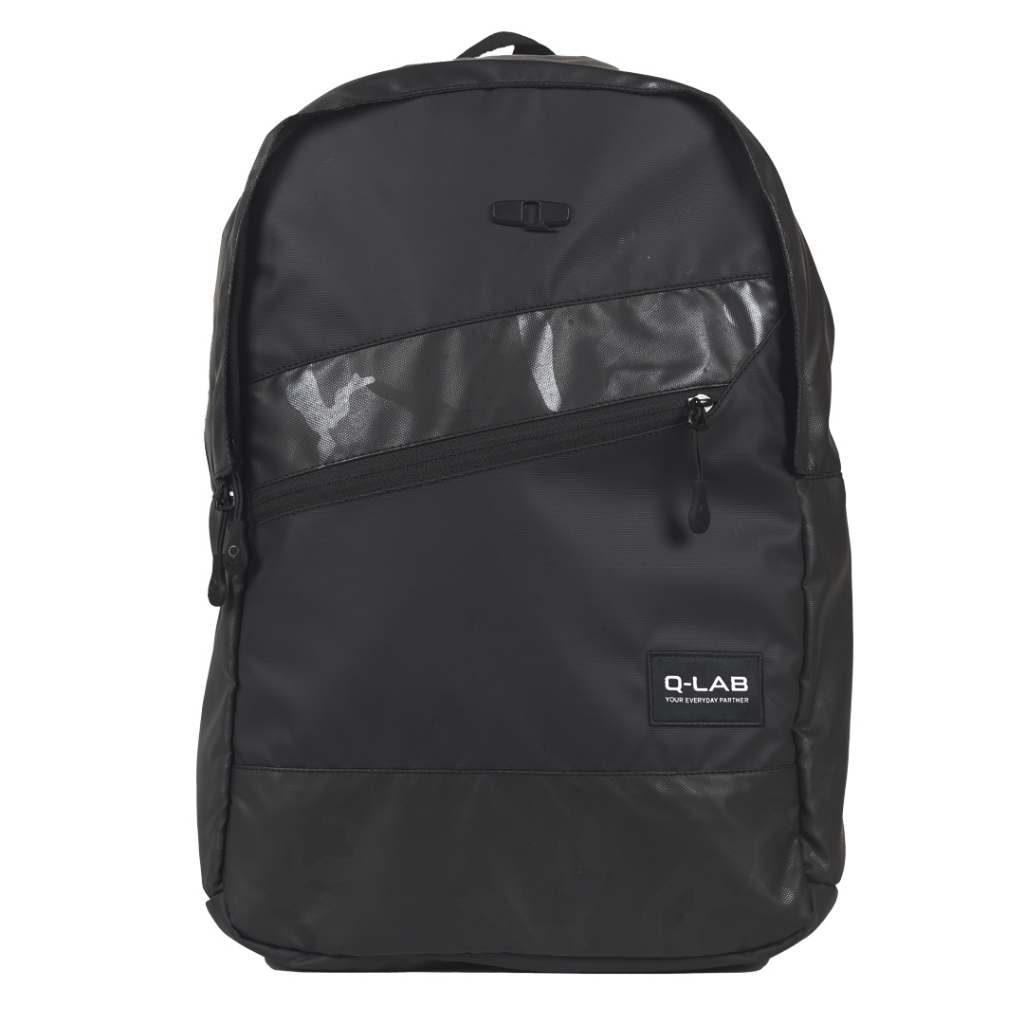 Q-Lab Flage Backpack Hitam / Tas Ransel Hitam QLAB