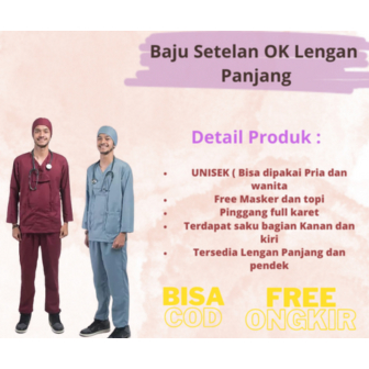 Oka Lengan Panjang Baju Ok Trust Wear