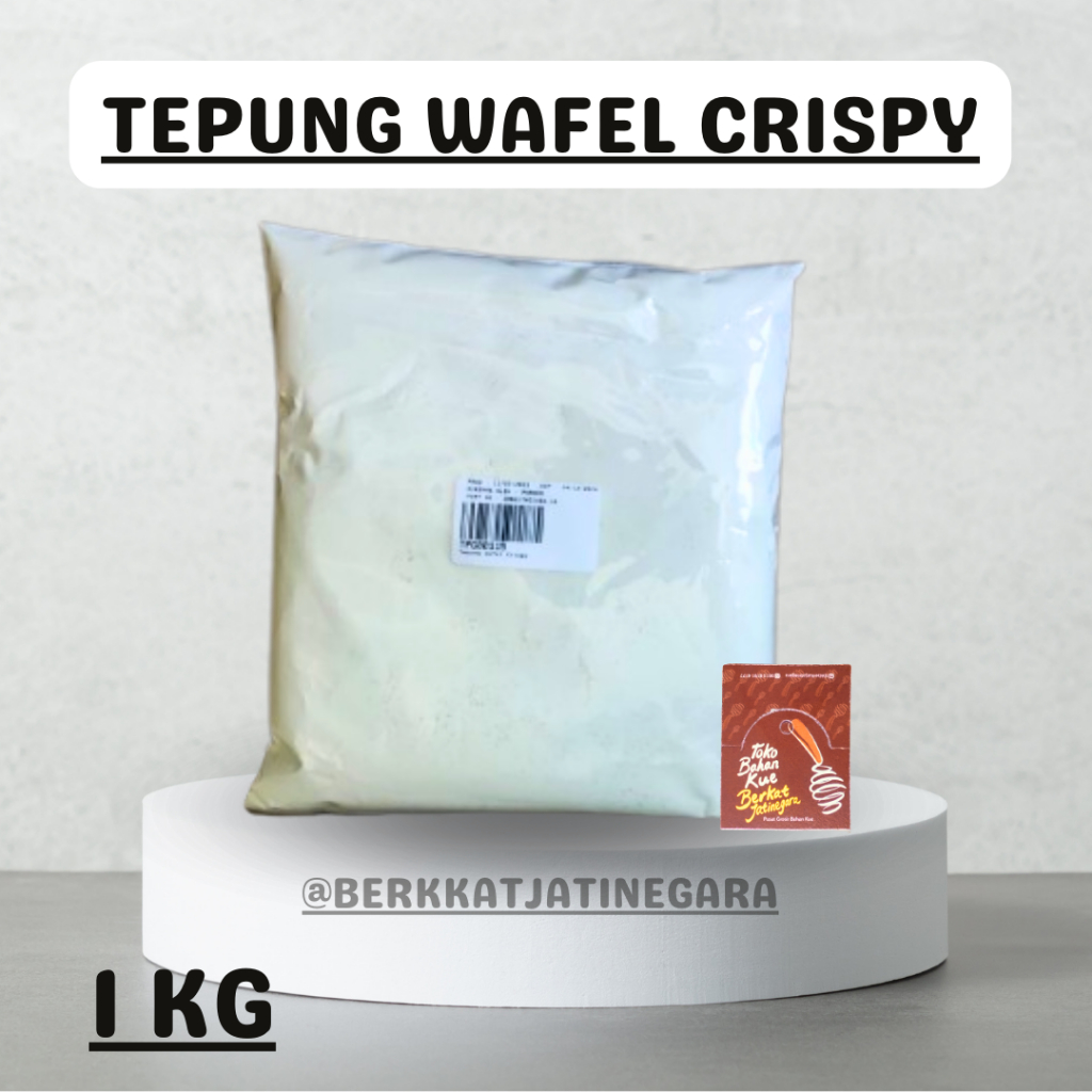 

TEPUNG WAFEL CRISPY KEMASAN 1 KG