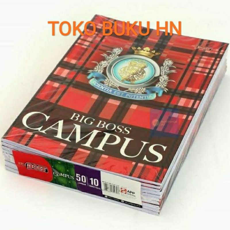 

BIG BOSS CAMPUS 50 / Buku Campus / Buku Besar / Buku tulis