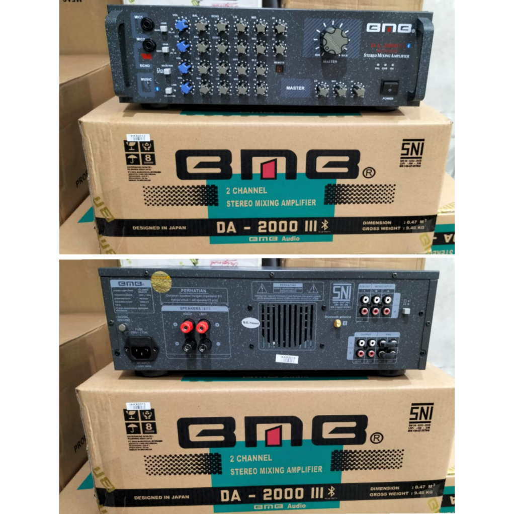 Amplifier Karaoke BMB DA2000 III / DA2000III / DA 2000 III BT Original BLUETOOTH