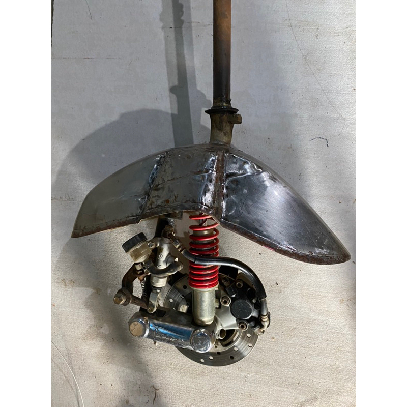 cakram vespa super. fork kiri vespa