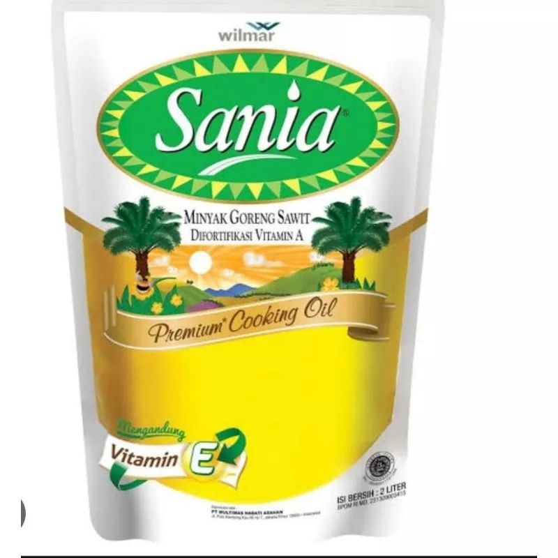 

Minyak Goreng sania premium cooking pouch 2 liter