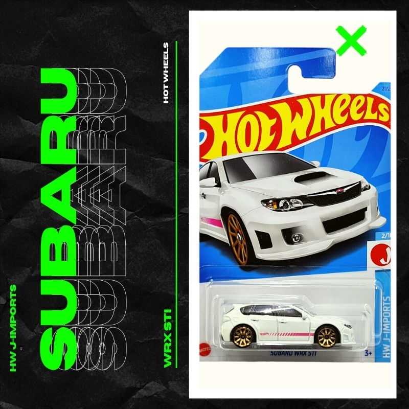 Hot wheels Subaru wrx sti