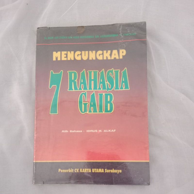 Mengungkap 7 Rahasia Gaib, buku second preloved