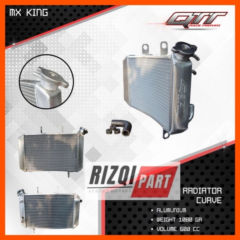 RADIATOR QTT MX KING  BIG VOLUME QTT RACING