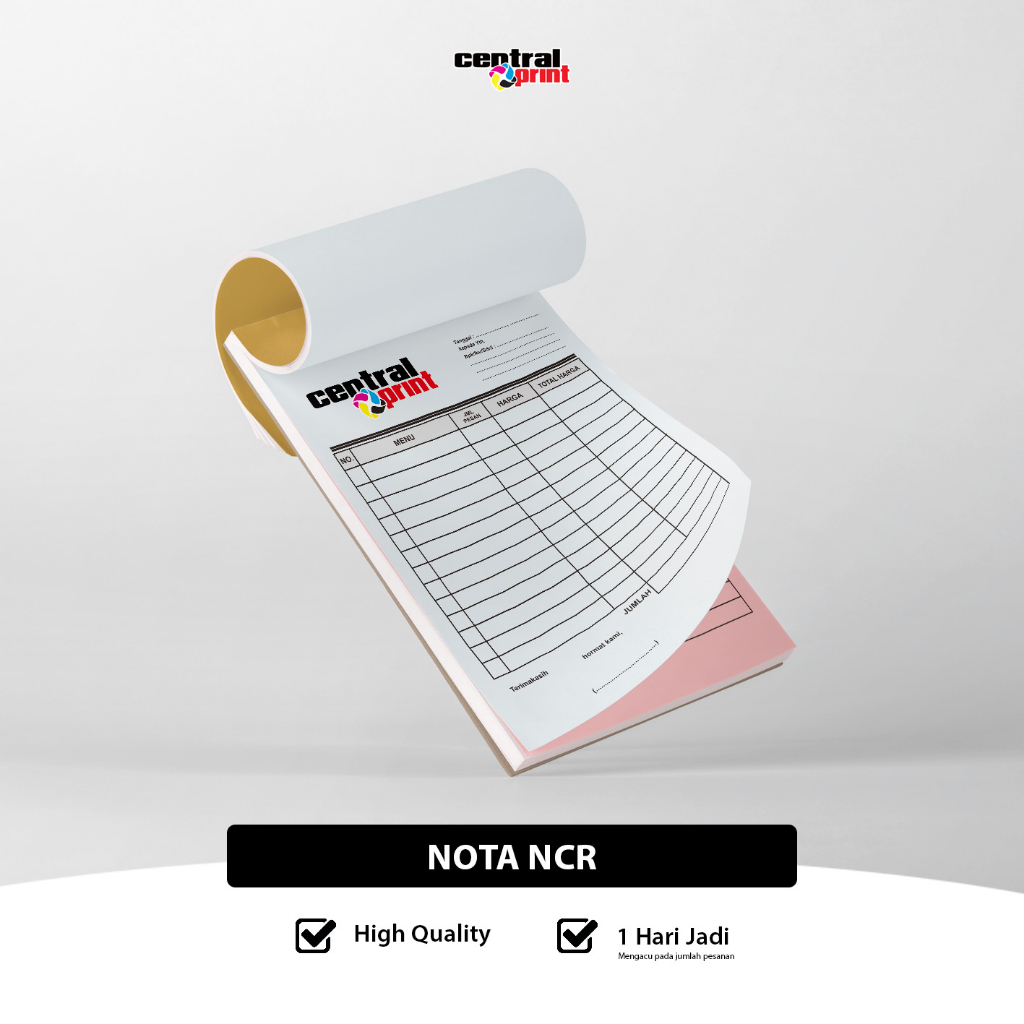 

Nota/Kwitansi NCR Custom Color