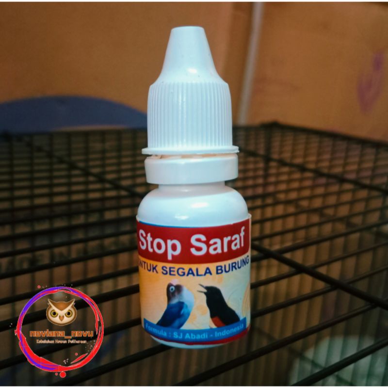 STOP SARAF OBAT KAKI LUMPUH TETELO UNTUK SEGALA BURUNG PIYIK ANAKAN DEWASA LOVEBIRD MURAY MURAI BATU