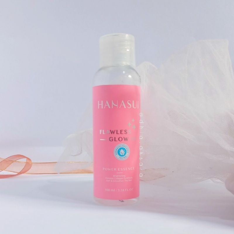 hanasui toner flawless glow 10 power essence/toner hanasui/hanasui
