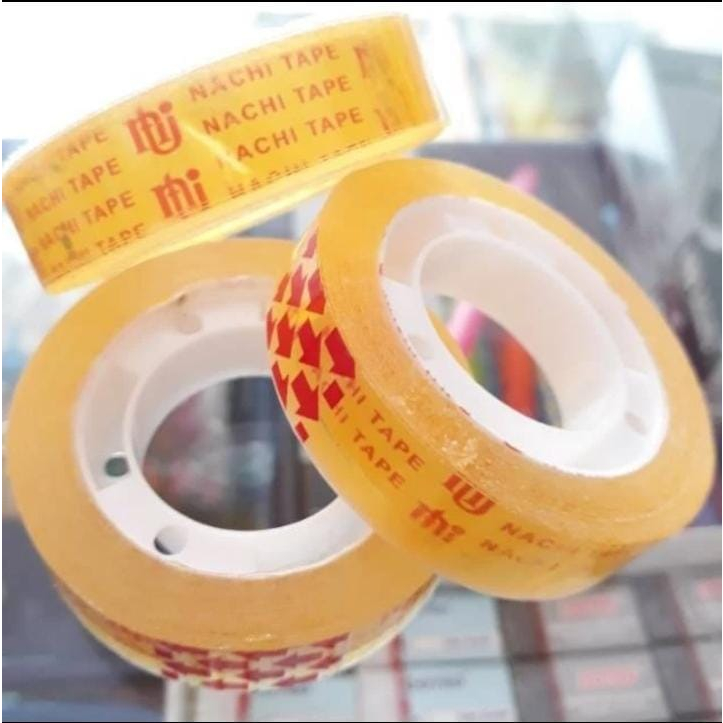 

Lakban Isolasi NACHI Tebal Transparan - Best Quality