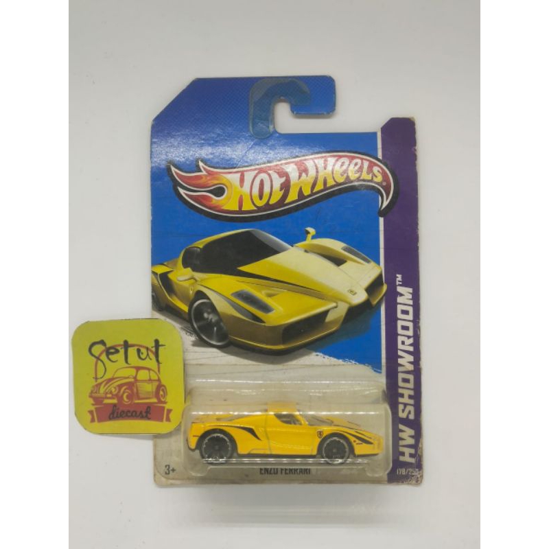 HOT WHEELS HOTWHEELS ENZO FERRARI KUNING
