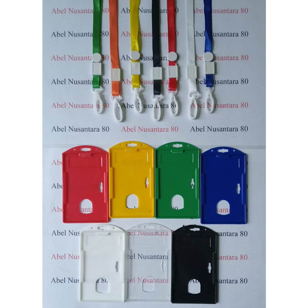 

Paket Casing ID Card Plastik EvBes dengan Tali Impor Kait Plastik 1cm