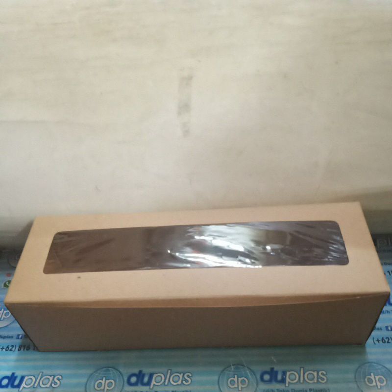 

Box Dus Kotak Kue Kraft Jendela 10 x 30 cm