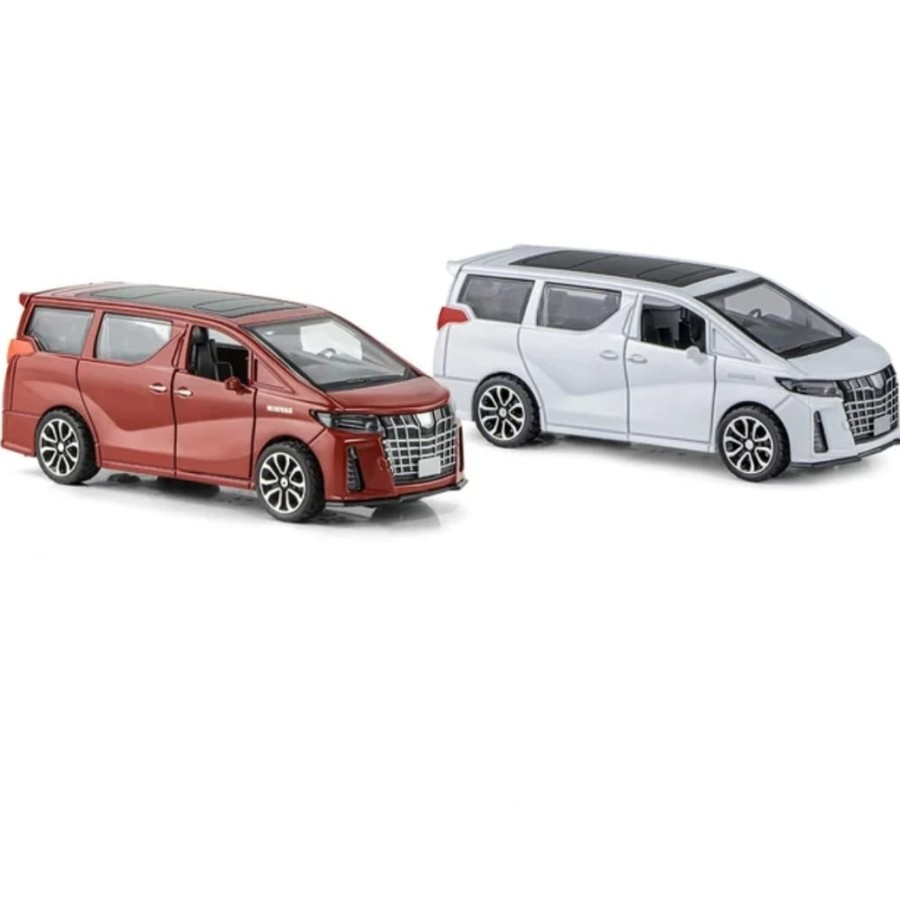 Diecast Mobil Alphard Mainan Diecast Alphard Model Skala 1:32 Miniatur Alphard Diecast Alphard