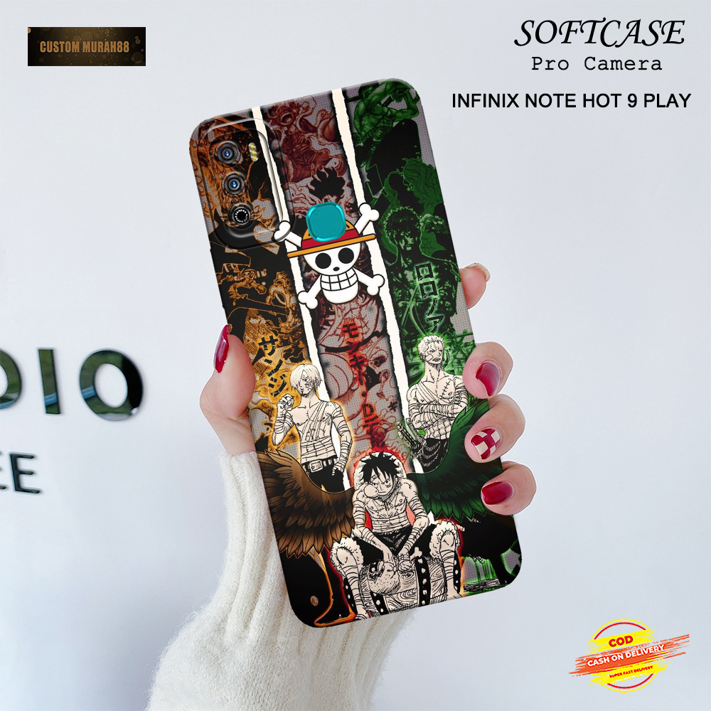 Case Infinix Hot 9 Play - Fashion Case ANIME - Casing Hp Infinix Hot 9 Play - Softcase Infinix Hot 9
