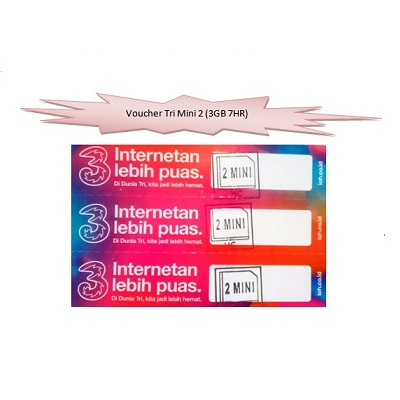 Voucher Paket Data Tri Mini2