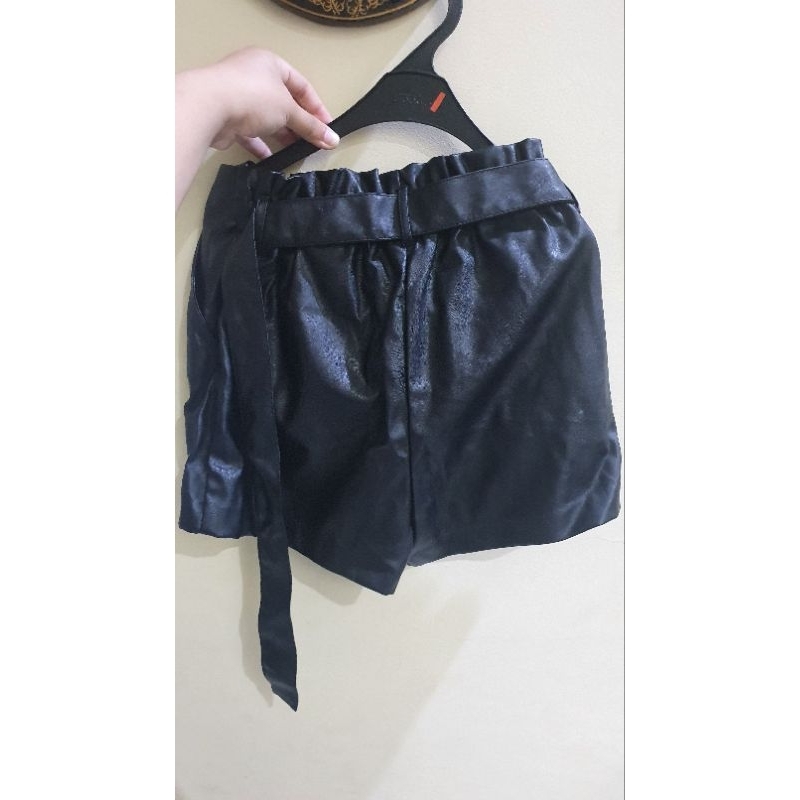 HnM Leather Hot Pants