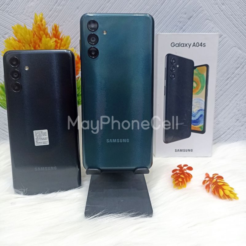 Samsung A04s Ram 4gb Internal 64gb 4/64 GB Handphone Second Bekas Fullset Batangan Original ex Garansi Resmi