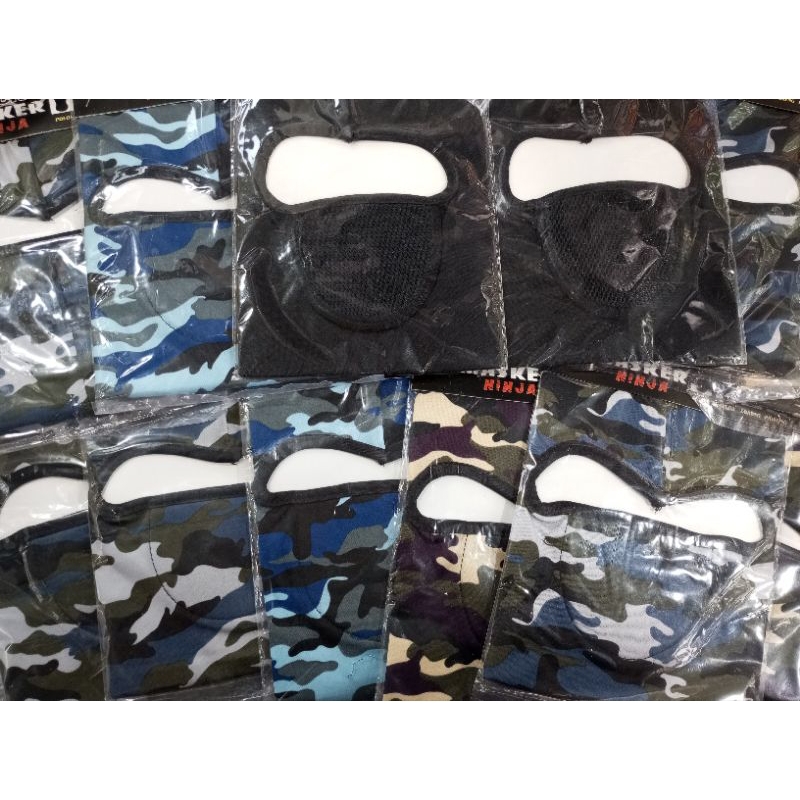 (Tlogo)Rizky Smg034 "Masker ninja fullface melar multifungsi"