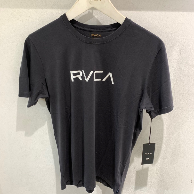BAJU KAOS PRIA RVCA ORIGINAL BIG RVCA WASHED SS TEE