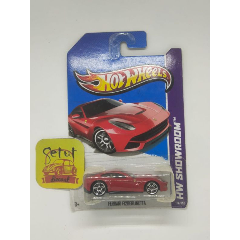 HOT WHEELS HOTWHEELS FERRARI F12BERLINETTA MERAH