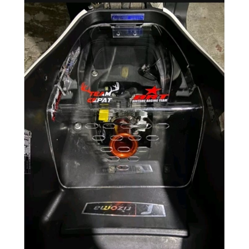 COVER SEKAT DOWNDRAFT PCX160/ADV160. DOWNDRAFT SEKAT BAGASI PCX160 /ADV 160