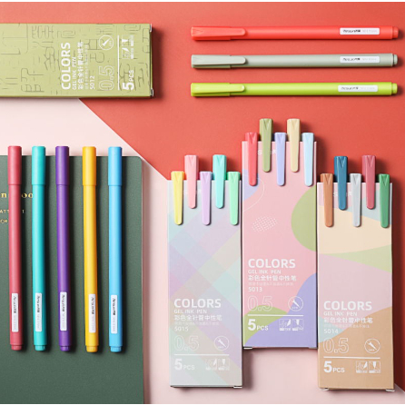 

✨EG-Pulpen gel warna hand account pen macarons-Eghrerr
