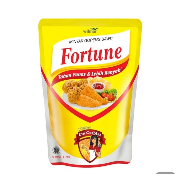 

Fortune minyak goreng 2 l