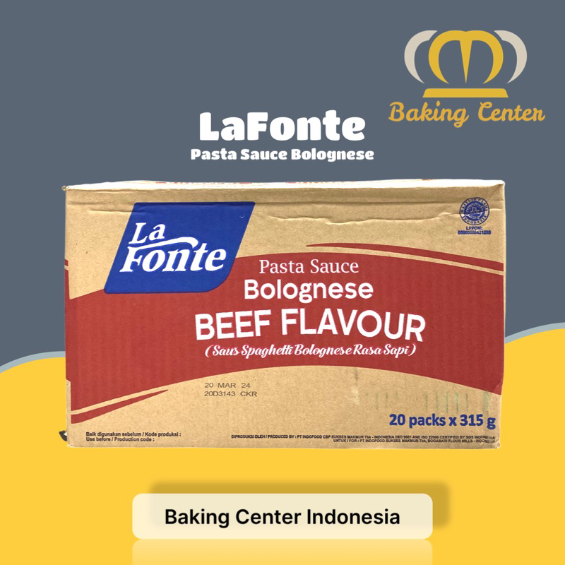 

La Fonte Bolognese Sauce Pasta 20x315gr