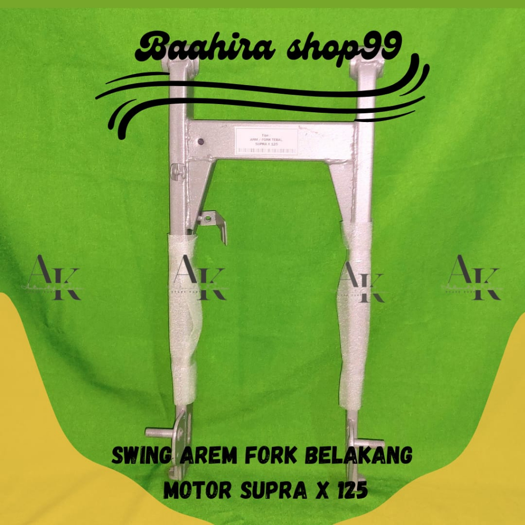 SWING ARM/SWING ARM FORK BELAKANG (AREM BELAKANG) SUPRA X 125 SILVER TEBAL