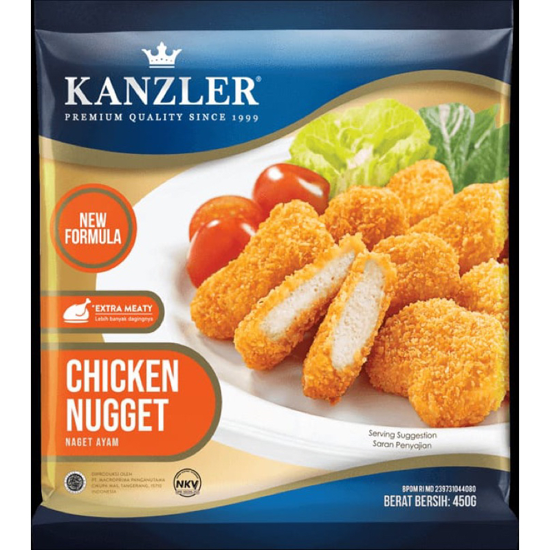 

KANZLER NUGGET ORIGINAL 450gr