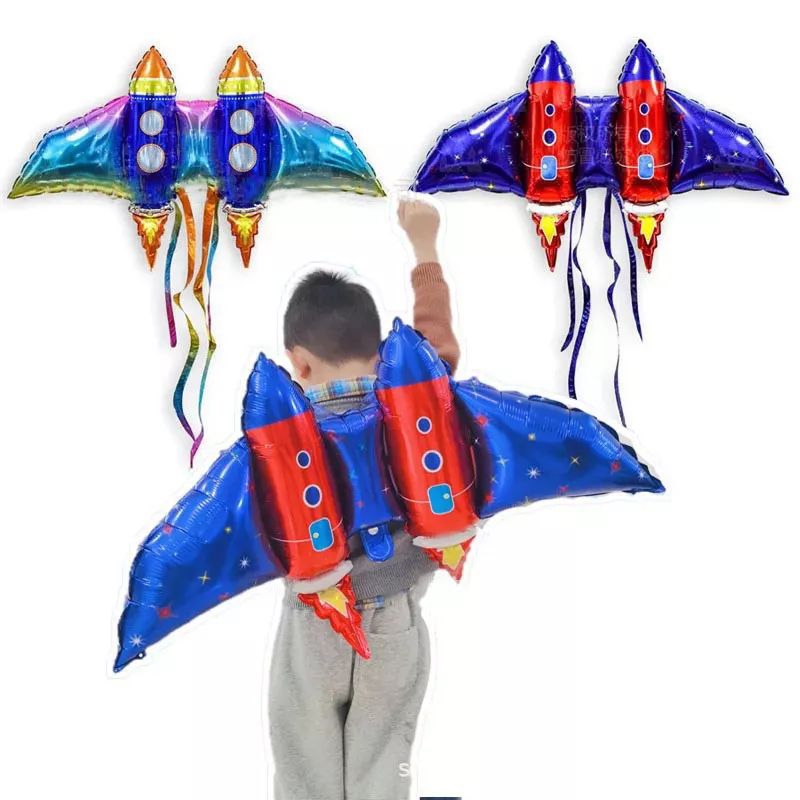 BALON FOIL SAYAP ROKET