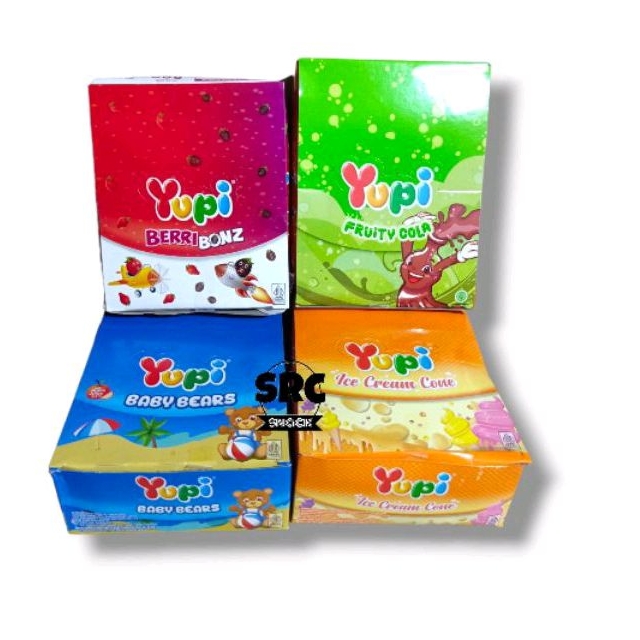 

YUPI BOLICIOUS , DINOLAND , BEAR 1 PACKS ISI 24PCS