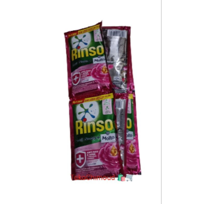 RINSO CAIR/RINSO SACHET CAIR(PER RENCENG)