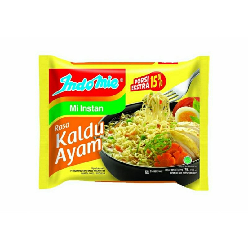 

INDOMIE MIE KUAH KALDU AYAM 72G x 5